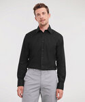 Long sleeve easycare tailored Oxford shirt