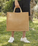 Jute jumbo shopper