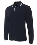 JB's  L/S C/TRAST POLO