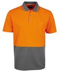 JB's Adults and Kids Hi Vis Non Cuff Traditional Polo