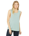 Ladies' Flowy Scoop Muscle Tank