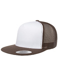 Adult Classic Trucker with White Front Panel Cap