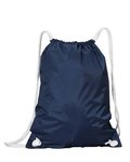 White Drawstring Backpack