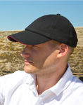 Low Profile Heavy Brushed Cotton Cap with Sandwich Peak