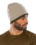 Soft Feel Cuffless Reversible Beanie