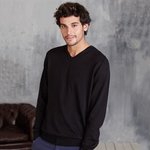 Men's V-neck jumper