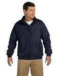 Adult Fleece-Lined Nylon Jacket