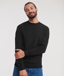 Set-in sleeve sweatshirt