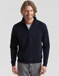 Men's Premium Zip Neck Sweat