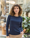 Ladies' Long Sleeve Interlock Tee