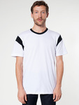 2430 Fine Jersey Contrast Inset S/S T-Shirt