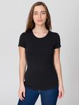 6321 Sheer Jersey Cap Sleeve T-Shirt