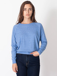 BR394 Tri-Blend Rib Light Weight Raglan Pullover