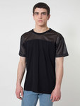 RSA2419 Fine Jersey Athletic T w/ Poly Mesh