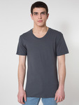 RSA6402 Sheer Jersey Loose Crew Summer T-Shirt