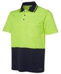 JB's HV NON CUFF S/S COTTON BACK POLO