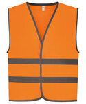 Hi-vis reflective border kids waistcoat (HVW102CH)