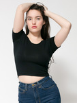 RSA8380 Cotton Spandex Jersey Crop Tee