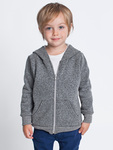 RSAMT197 Toddler Salt and Pepper Zip Hoody