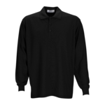 Long Sleeve Soft-Blend Pique Polo