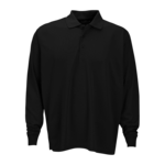 Vansport? Omega Long Sleeve Solid Mesh Tech Polo