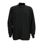 Premium Cotton 1/4-Zip Fleece Pullover