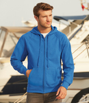 Fruit of the Loom Lightweight Zip Hooded Sweatshirt