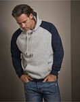 Men's Two-Tone Hooded Sweatshirt