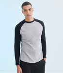 SF Men Long Sleeve Baseball T-Shirt