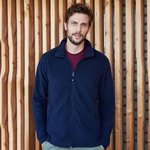 Full-zip microfleece jacket