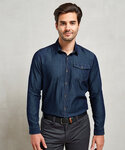 Jeans stitch denim shirt