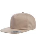 Lightly-Structured Five-Panel Snapback Cap