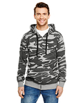 Men's  French Terry Full-Zip Hooded Sweatshirt