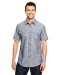 Mens Chambray Woven Shirt