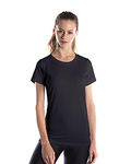 Ladies' 4.5 oz. Short-Sleeve Garment-Dyed Jersey Crew