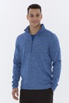 ATC™ DYNAMIC HEATHER FLEECE 1/2 ZIP SWEATSHIRT