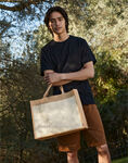 Cotton Pocket Jute Shopper