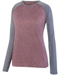 Women's Kinergy Two Color Long Sleeve Raglan T-Shirt