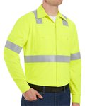 High Visibility Work Shirt Tall Sizes