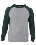 Jersey Pullover Hooded Raglan