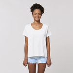 Women's Stella Chiller scoop neck relaxed fit t-shirt (STTW036)