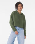 Women's Cropped Fleece Hoodie