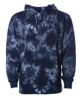 Midweight Tie-Dyed Hooded Sweatshirt