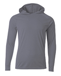 Men's Cooling Performance Long-Sleeve Hooded T-shirt