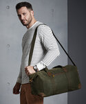 Heritage waxed canvas holdall