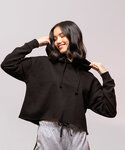 Women's cropped slounge hoodie