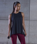 Women's open back vest