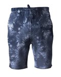 Tie-Dyed Fleece Shorts