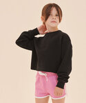 Kids cropped slounge sweat