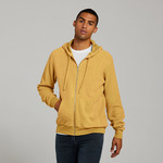 Canvas Unisex Sueded Full Zip Hoodie